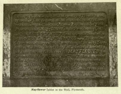 Mayflower tablet, Plymouth.JPG
