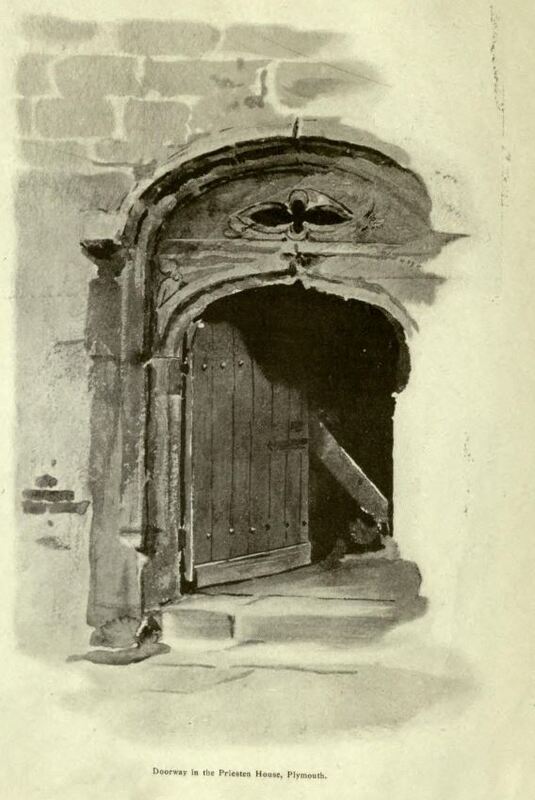Doorway in the Priesten House, Plymouth.JPG