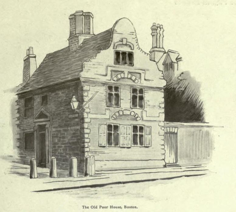 The Old Poor House, Boston - Charles Whymper.