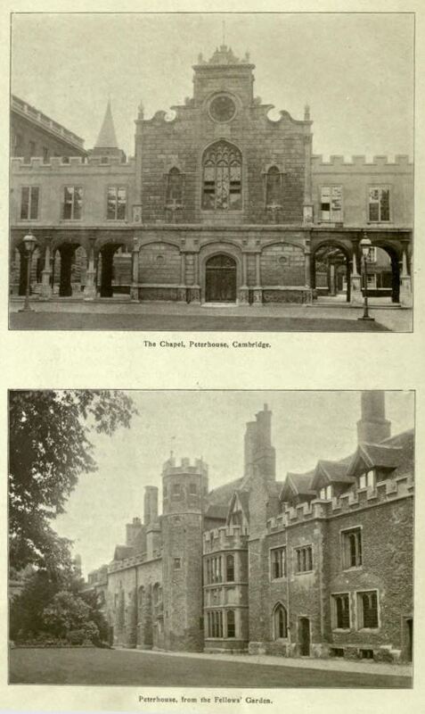 Photographs of Peterhouse College, Cambridge - Mackennel (1920)