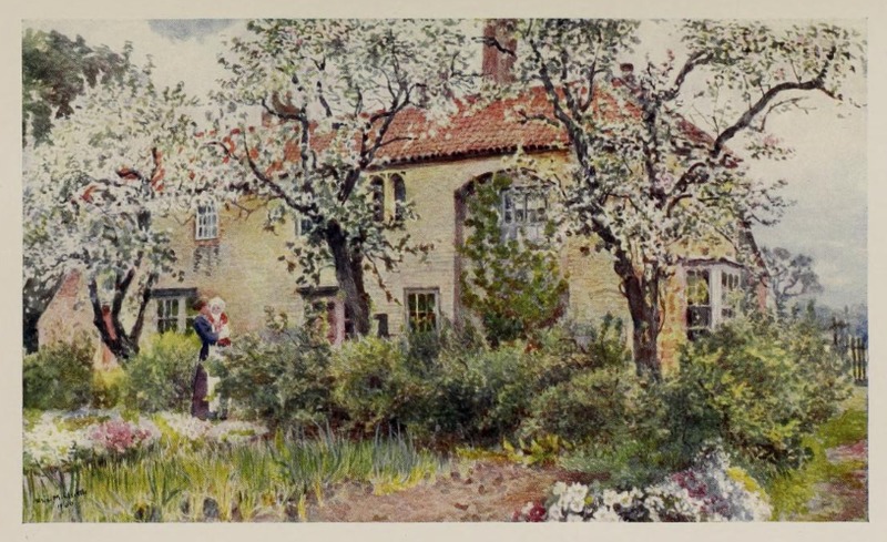 Scrooby Manor House. Mary Chettle (1907)