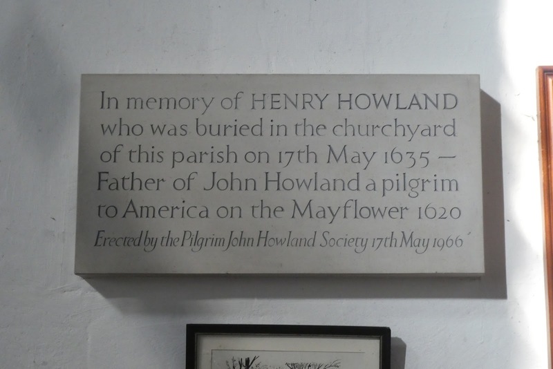 Howland's plaque, St Peter's and St Paul's, Fenstanton (2017)