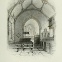 St Wilfrid's Church, interior - William Henry Bartlett (1854)