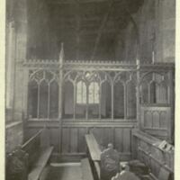 Photograph of the interior of Standish Church - Mackennel (1920)