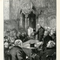 Unveiling the Lowell memorial window', Illustrated London News (9th December 1893), 12.