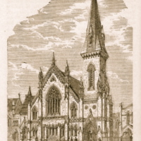 Pearson Bellamy, Newland Congregational Chapel, Lincoln - Akrill's Visitor Guide to Lincoln (1880).