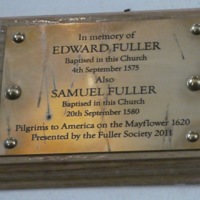 Fuller plaque, St Mary's, Redenhall