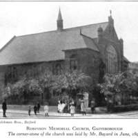 John Robinson Memorial Church, image from A. C. Addison, The Romantic Story of the Mayflower Pilgrims: And Its Place in the Life of To-day, (1911), p.173.