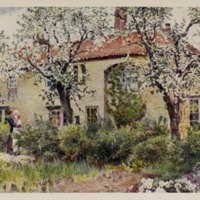 Scrooby Manor House. Mary Chettle (1907)