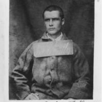 A photograph of John Boyle O'Reilly (1844-1890) taken whilst he was in prison in 1866