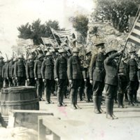 John Alden's Choice Pageant (American soldiers), Southampton (1920)