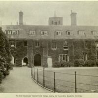 Photograph of the quadrangle at Corpus Christi College, Mackennel - (1920)