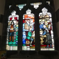 Pilgrim Father's window, Church of St Helena, Austerfield (2017)